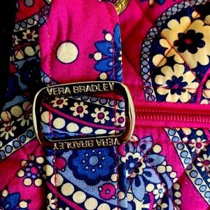 Purple and blue VeraBradley crossbody purse